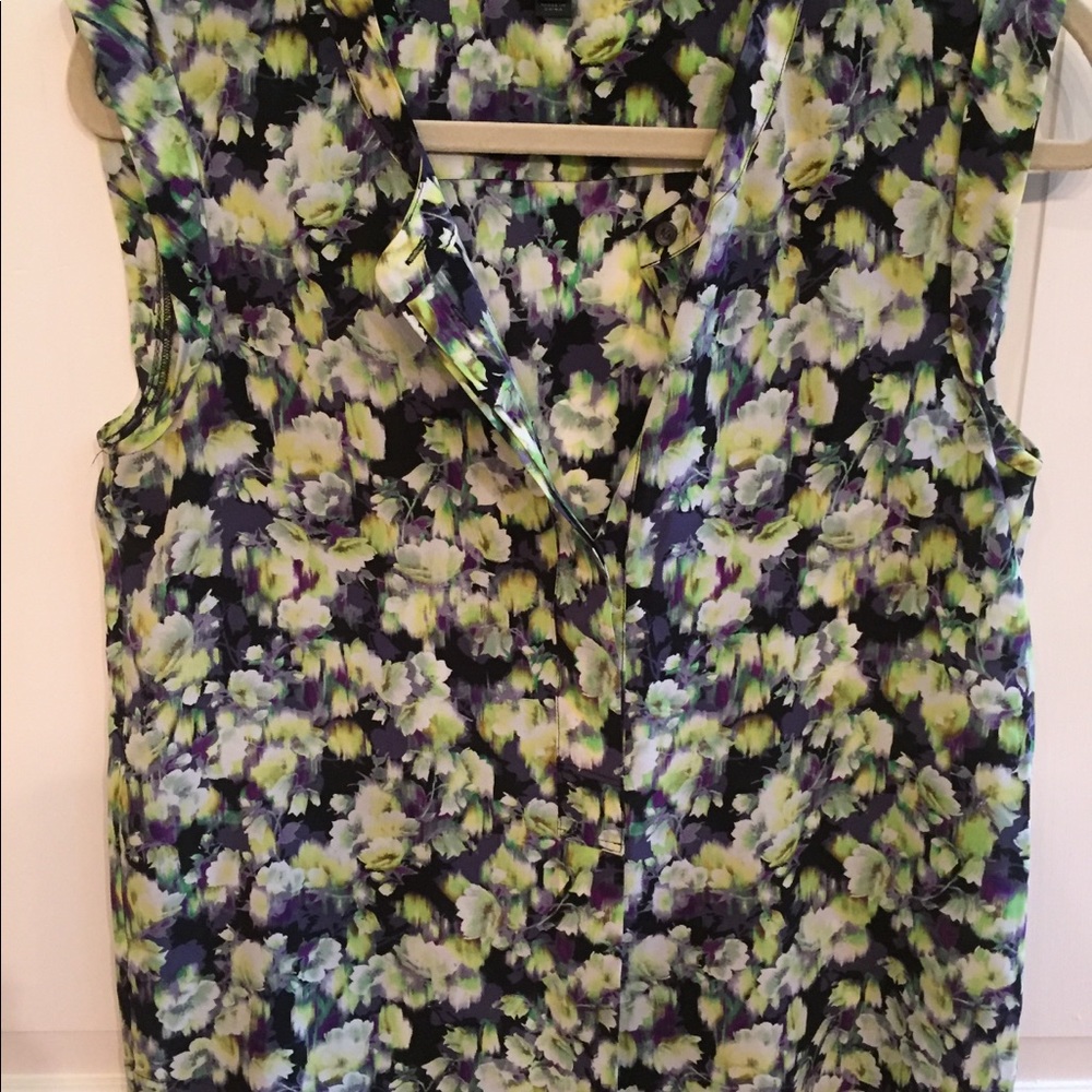 J Crew short sleeve blouse